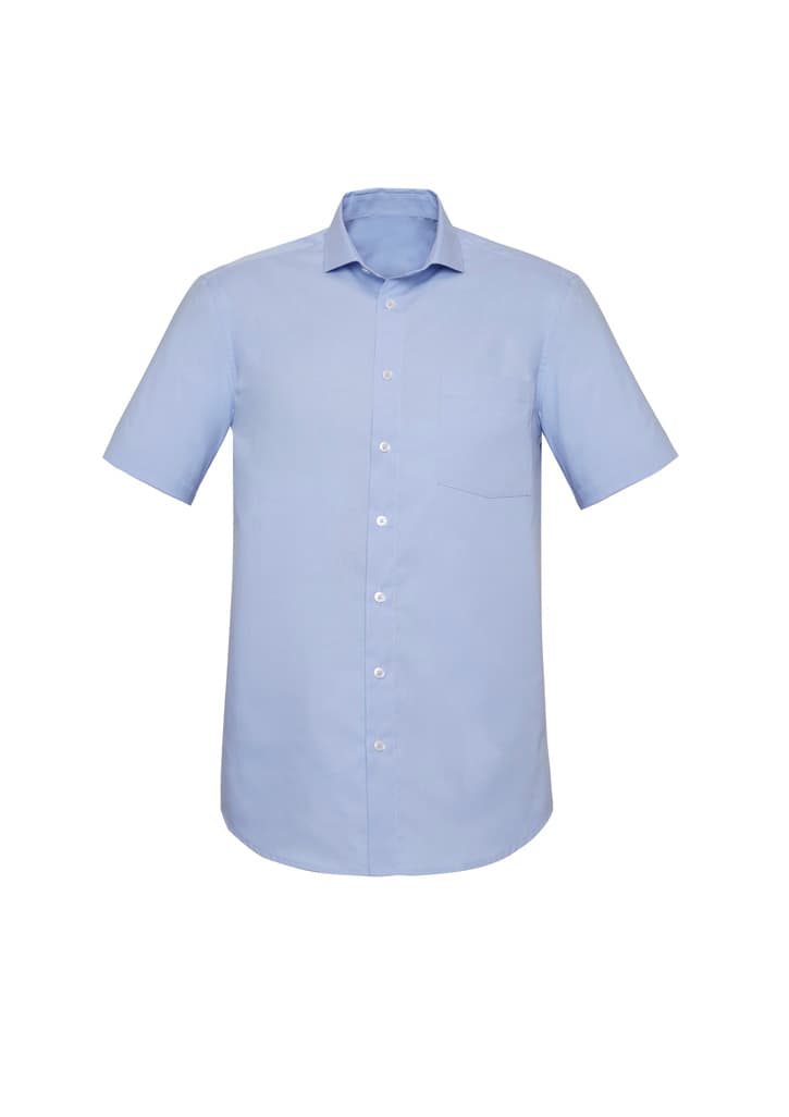 Biz Corporates Charlie Mens Classic Fit Short Sleeve Shirt