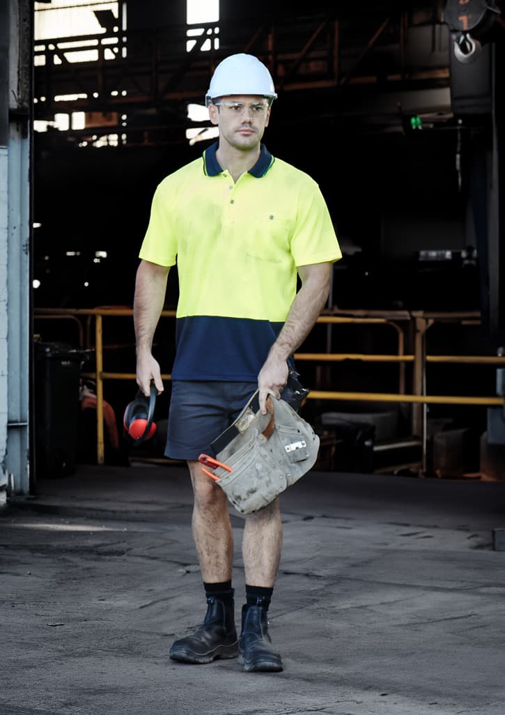 Syzmik Unisex Hi Vis Basic Short Sleeve Polo