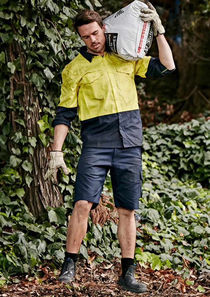 Syzmik Mens Rugged Cooling Vented Short
