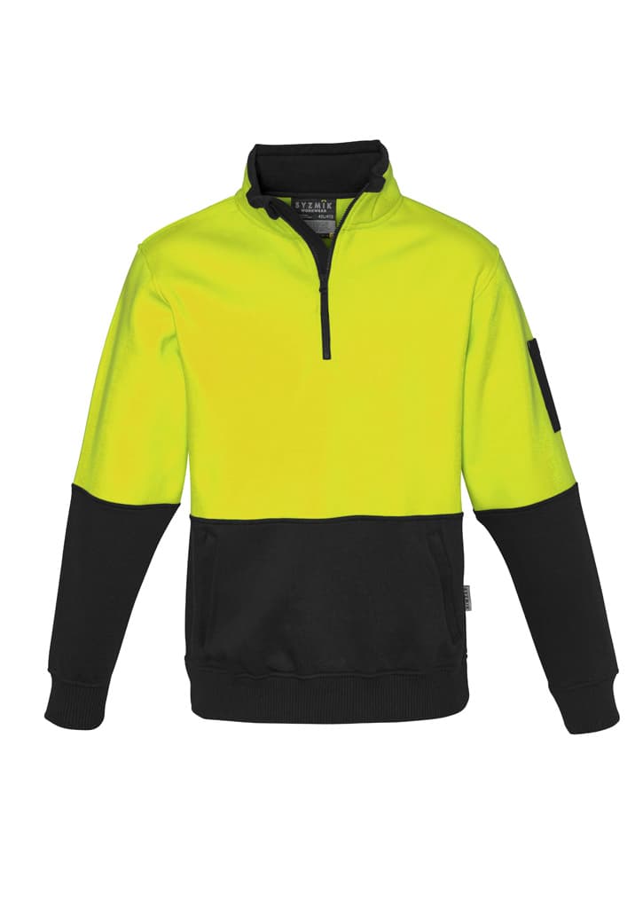 Syzmik Unisex Hi Vis 1/2 Zip Pullover