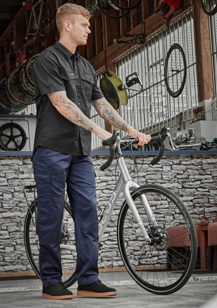 Syzmik Mens Midweight Drill Cargo Pant (Regular)