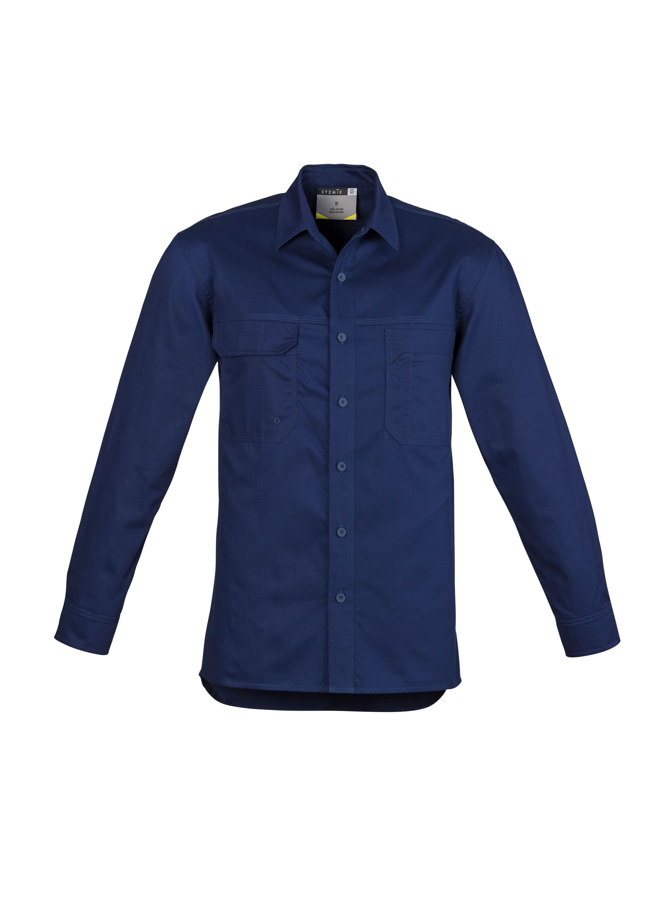 Syzmik Mens Lightweight Tradie Long Sleeve Shirt