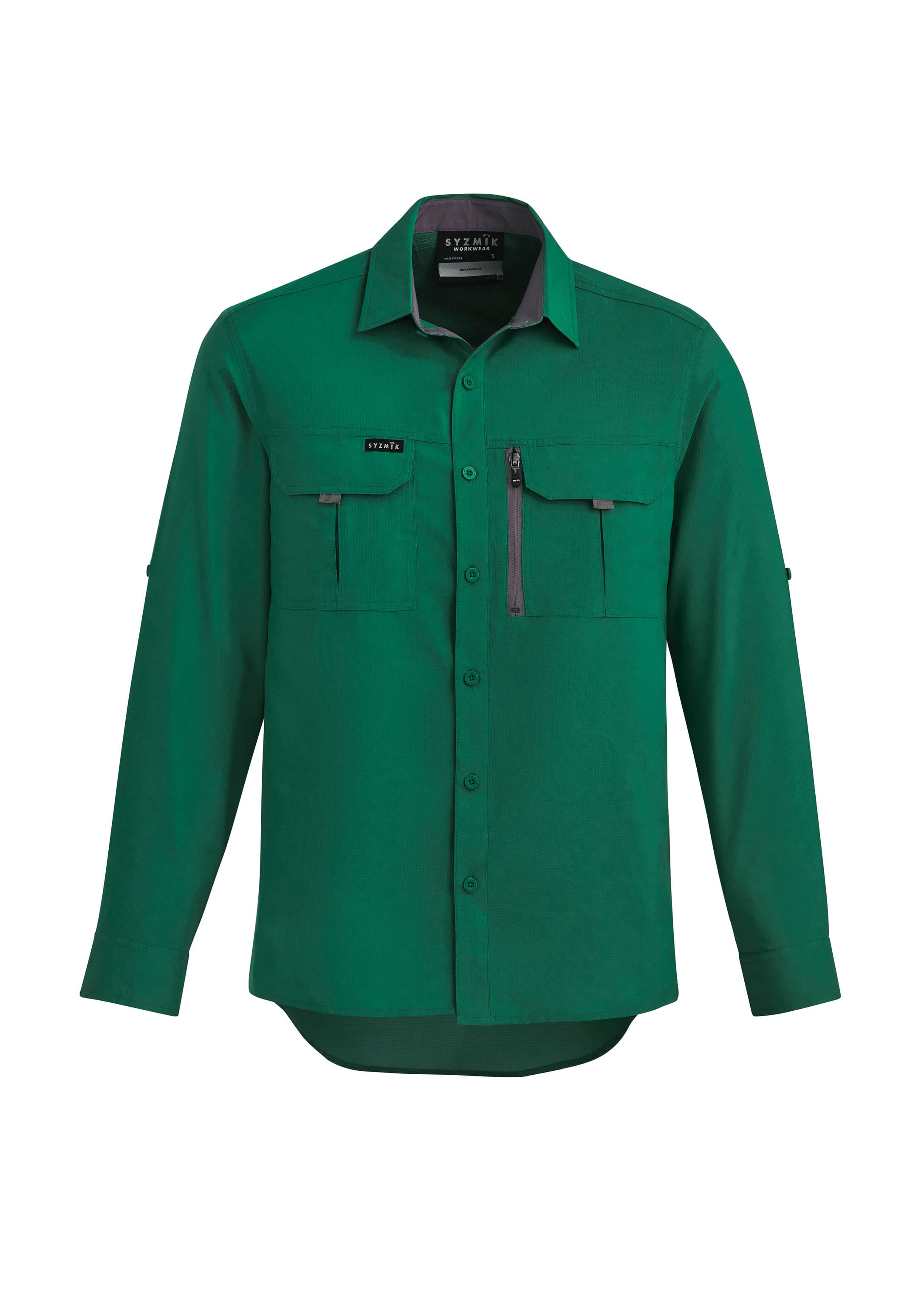 Syzmik Mens Outdoor Long Sleeve Shirt