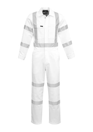 Mens Bio Motion X Back Overall — White