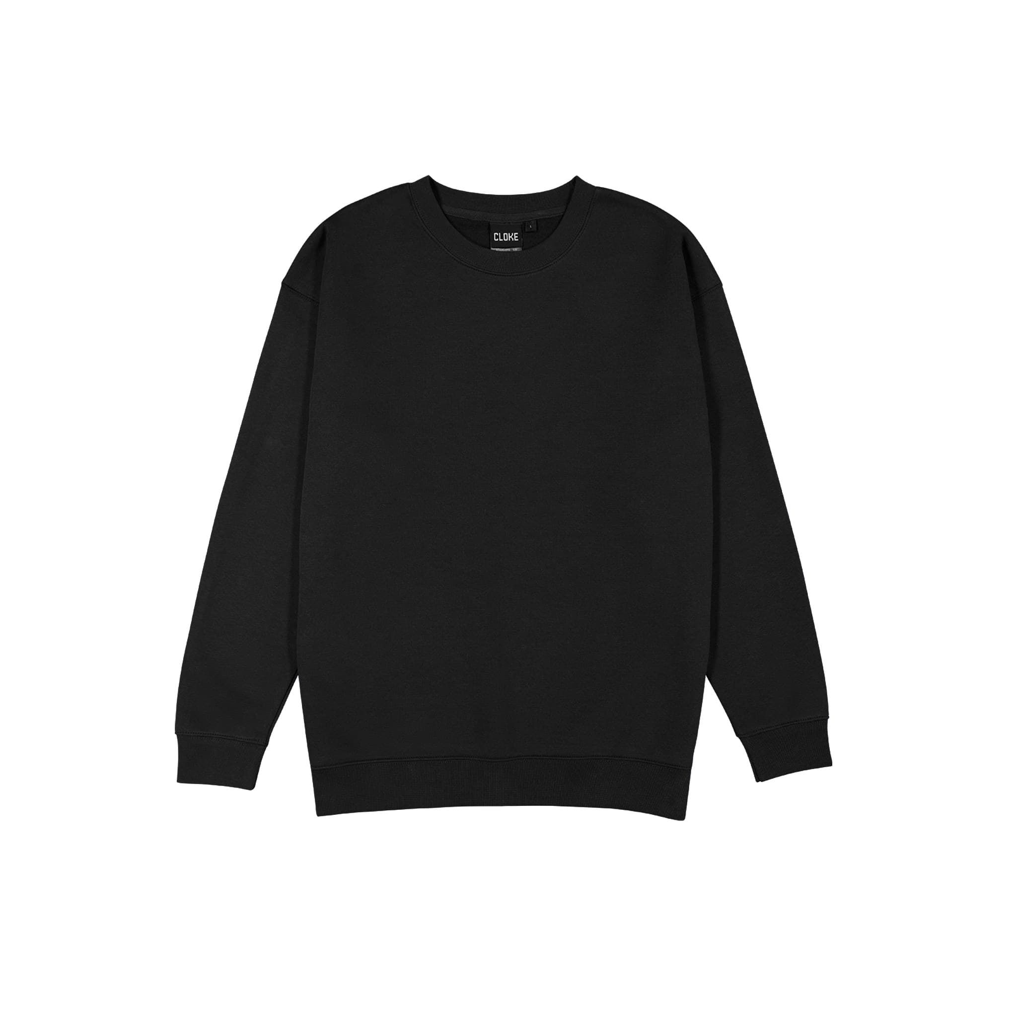 Standard Crew Neck Sweat — Black