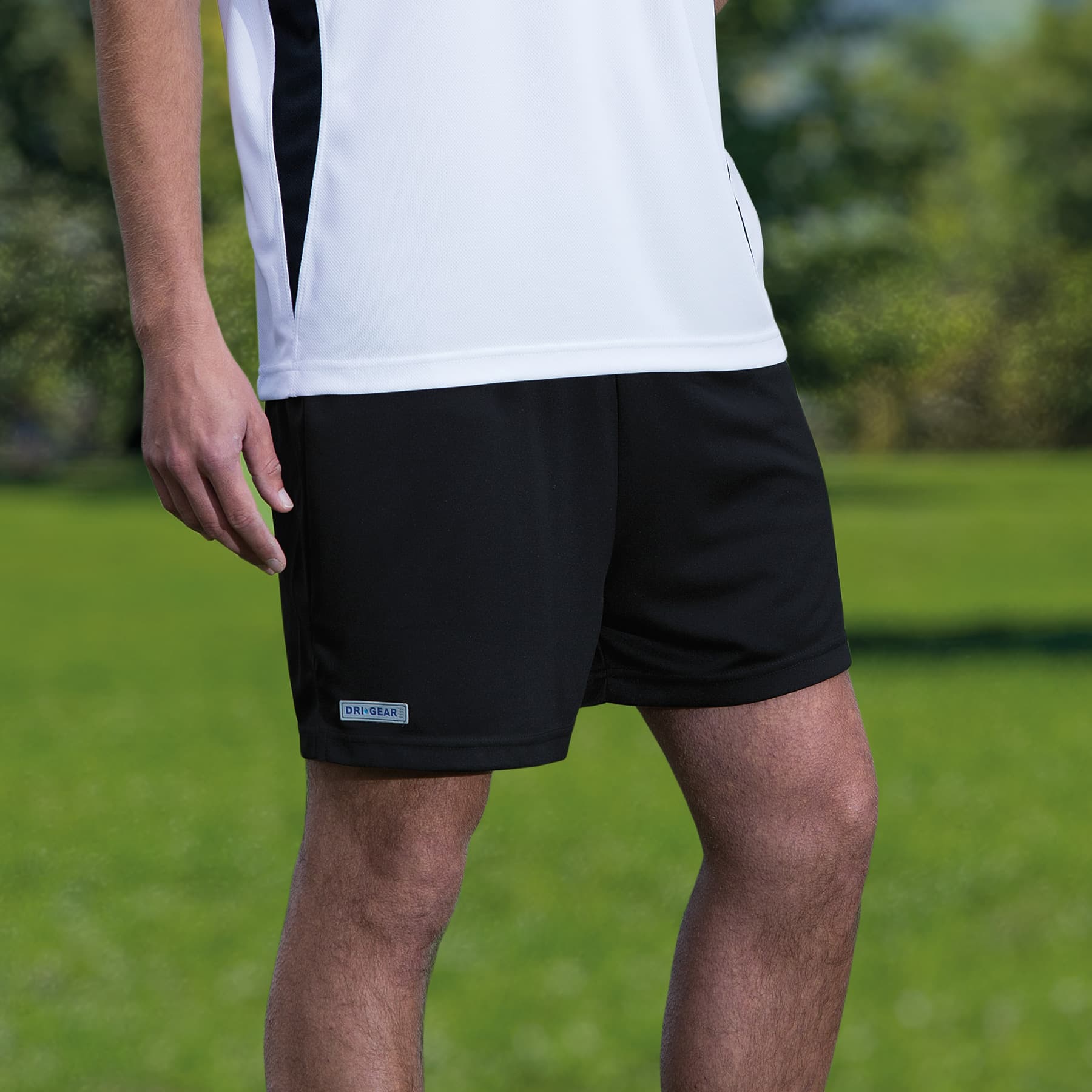 Dri Gear Shorts - Mens — Black