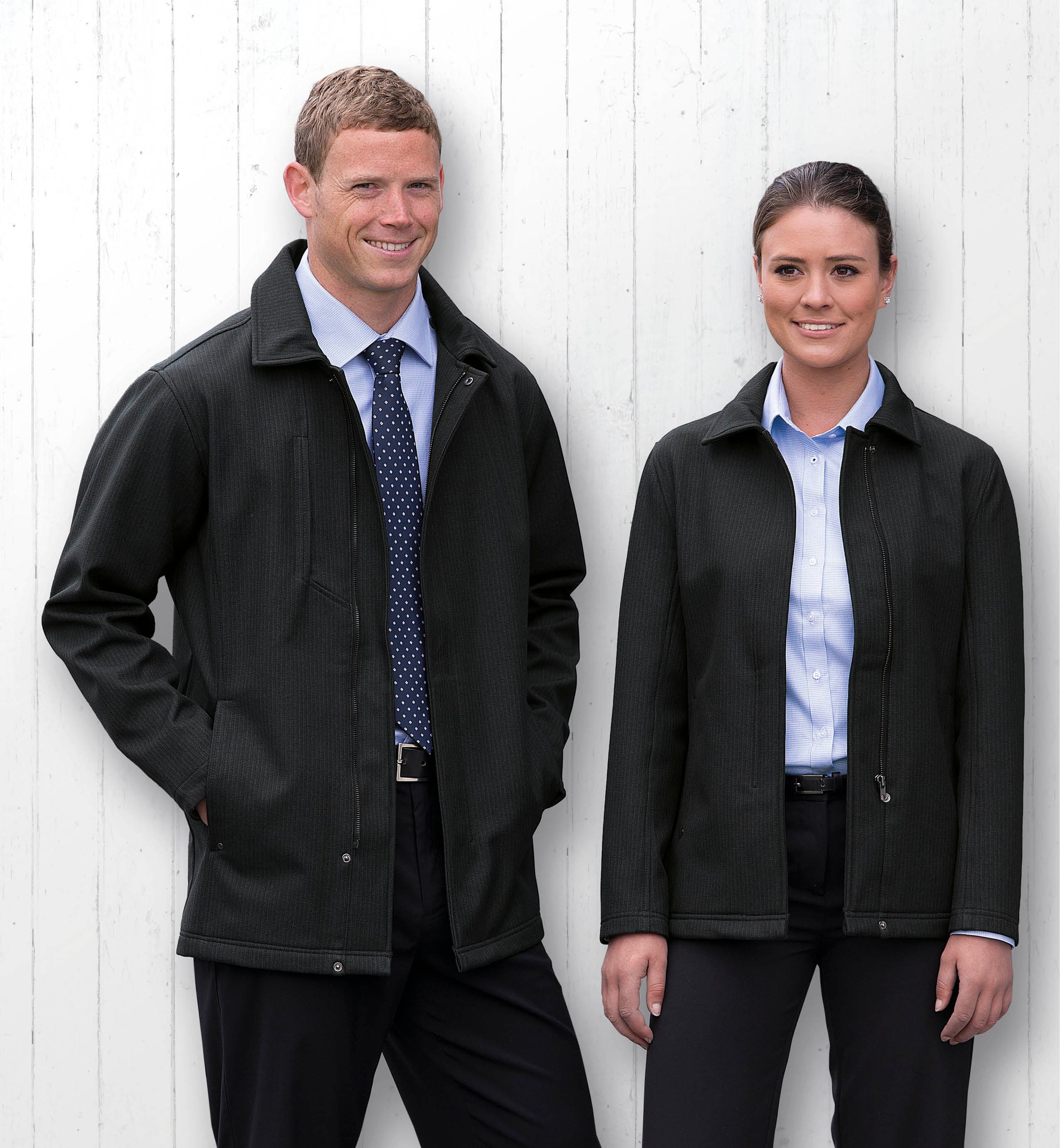District Jacket - Mens — Charcoal