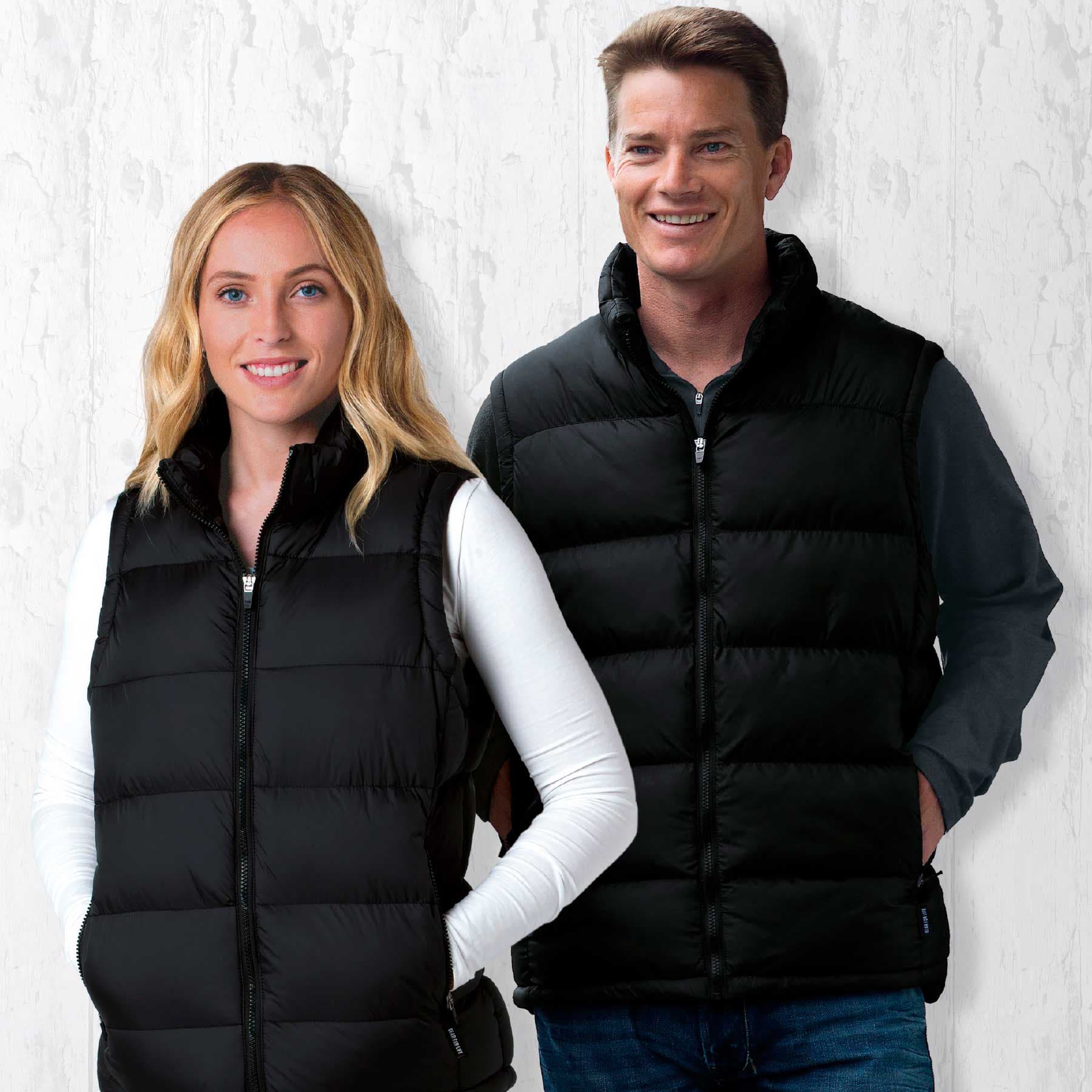 Frontier Puffa Vest — Black