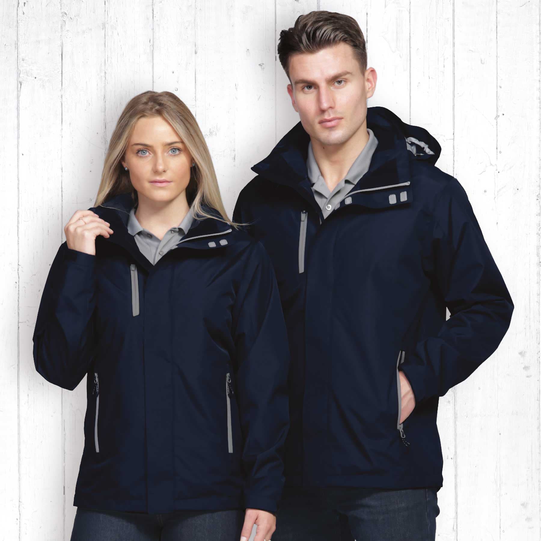 Nordic Jacket — Aluminium/Cyber Blue