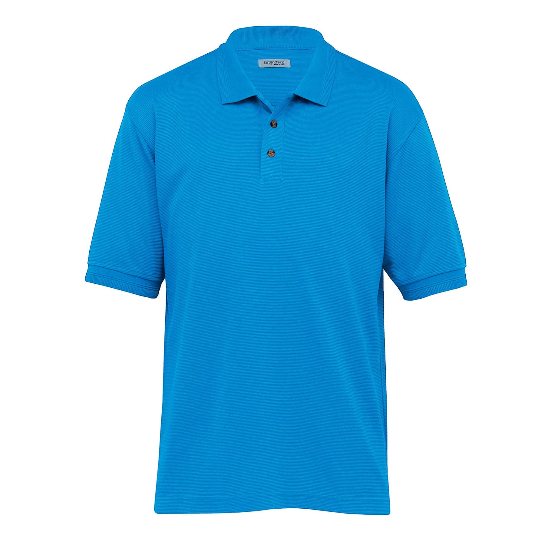 Jacquard Ottoman Balmoral Polo - Mens — Chilli