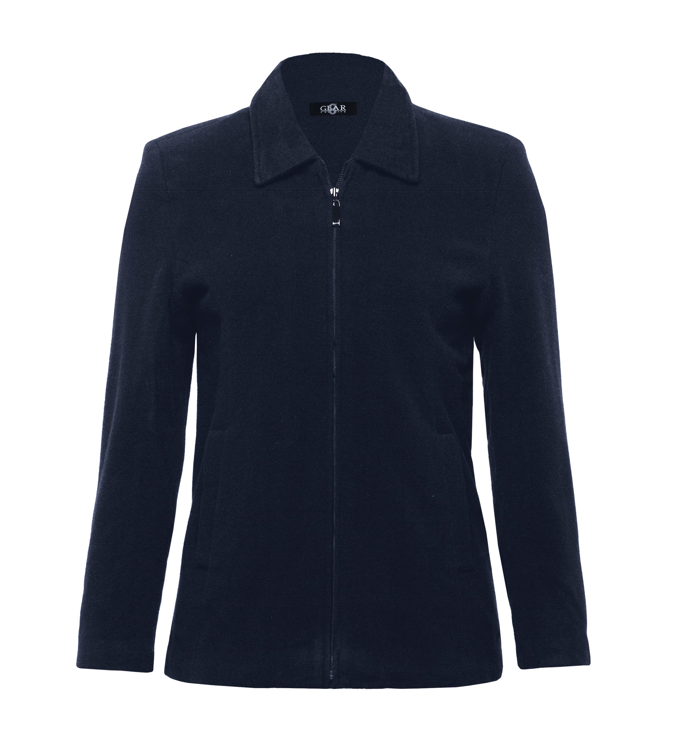 Melton Wool Ceo Jacket - Womens — Black