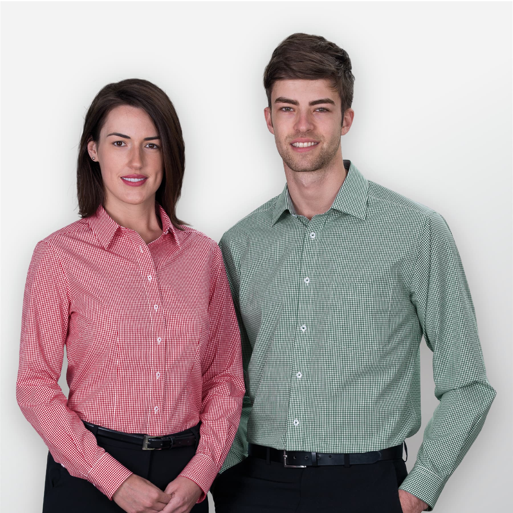 The Kingston Check Shirt - Mens — Black/White