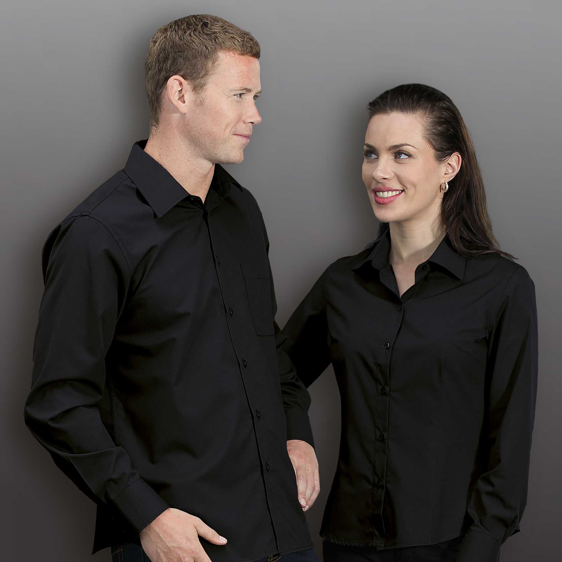 The Republic Long Sleeve Shirt - Womens — Black