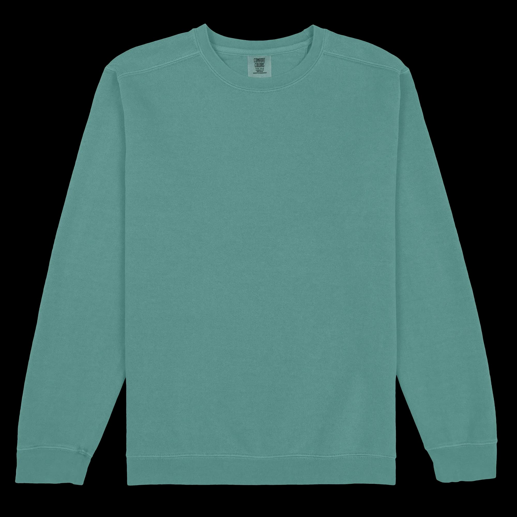 1566 Comfort Colors Adult Crewneck Sweatshirt — Blue Spruce