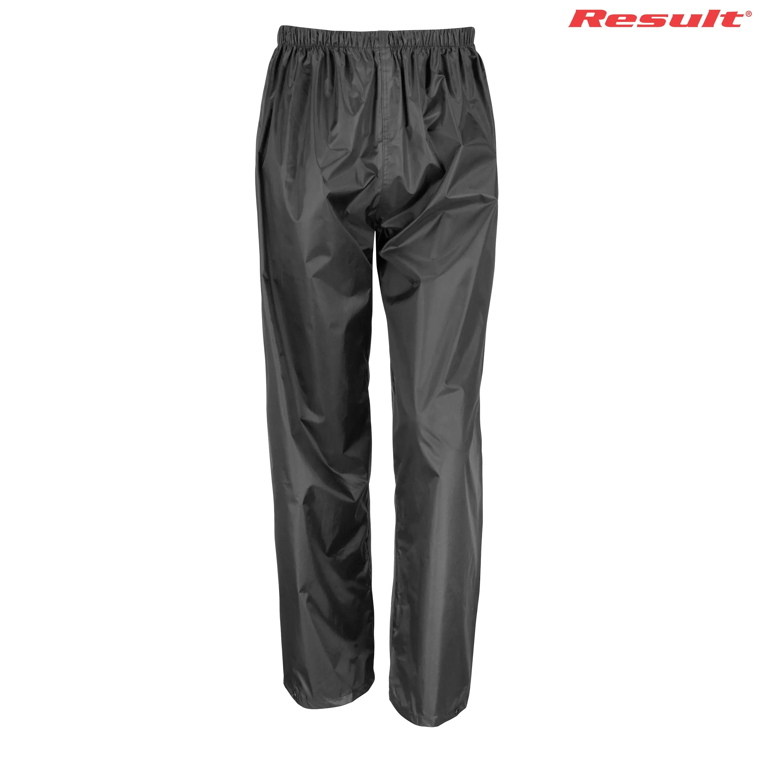 R226B Result Youth Rain Trousers — Black