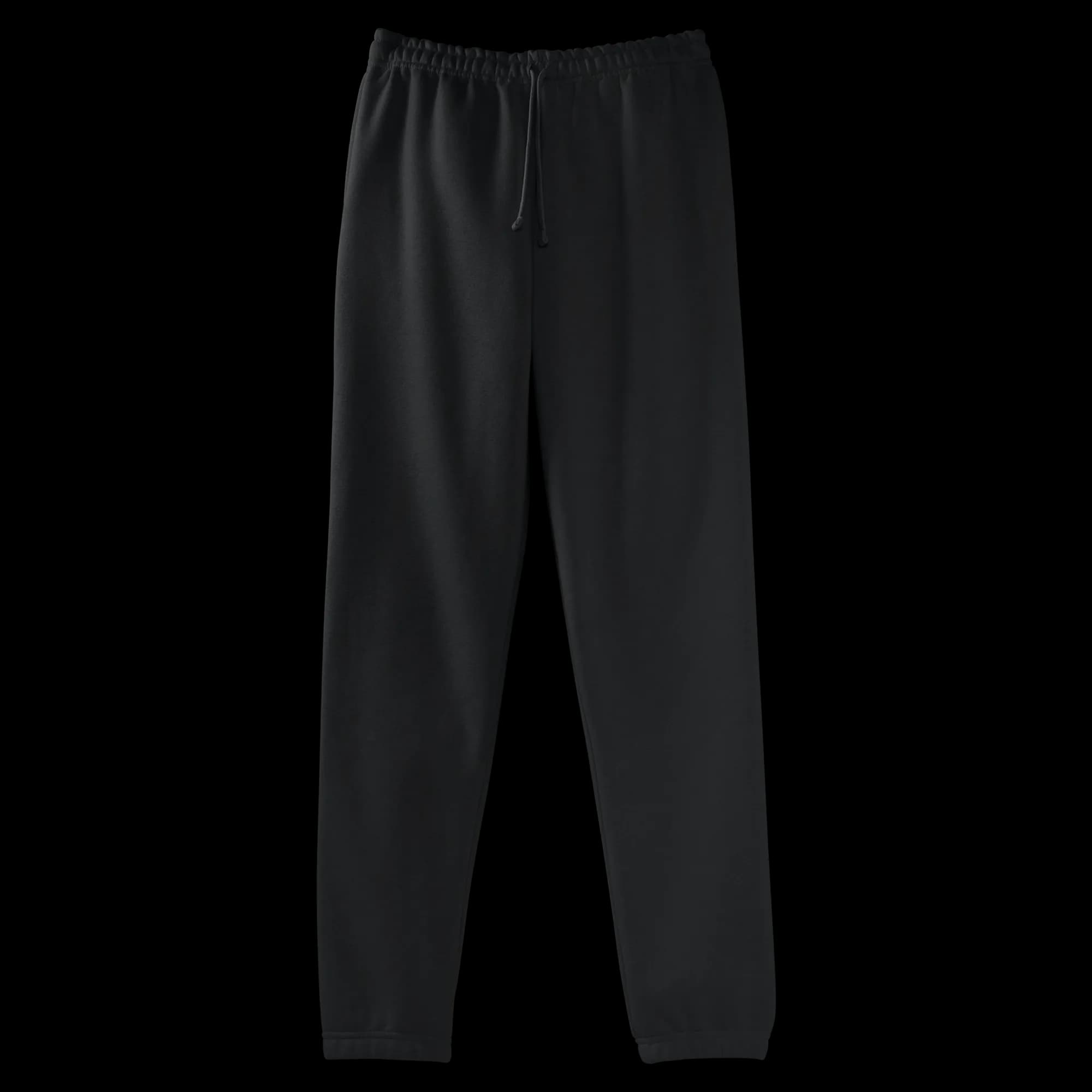 RF491 American Apparel Reflex Fleece Unisex Sweatpants — Black
