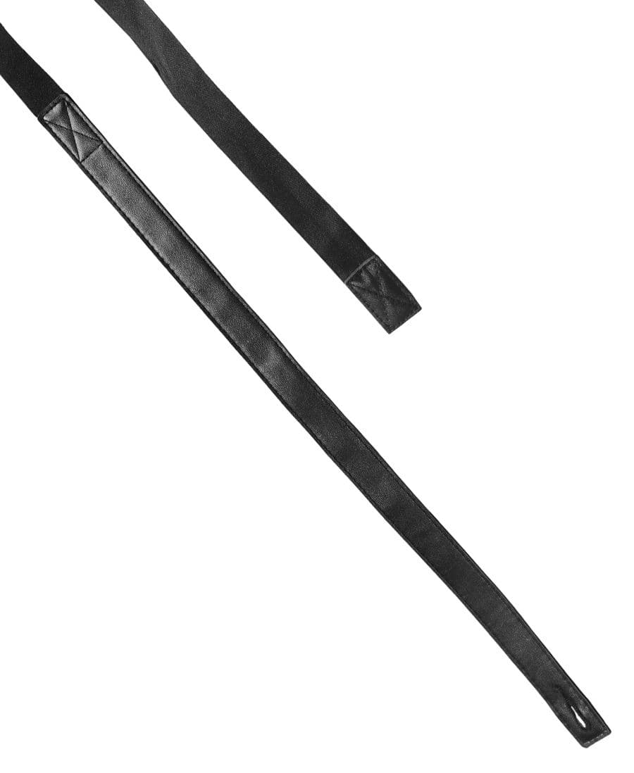JB's CHANGEABLE PU CROSS BACK APRON STRAP — Black