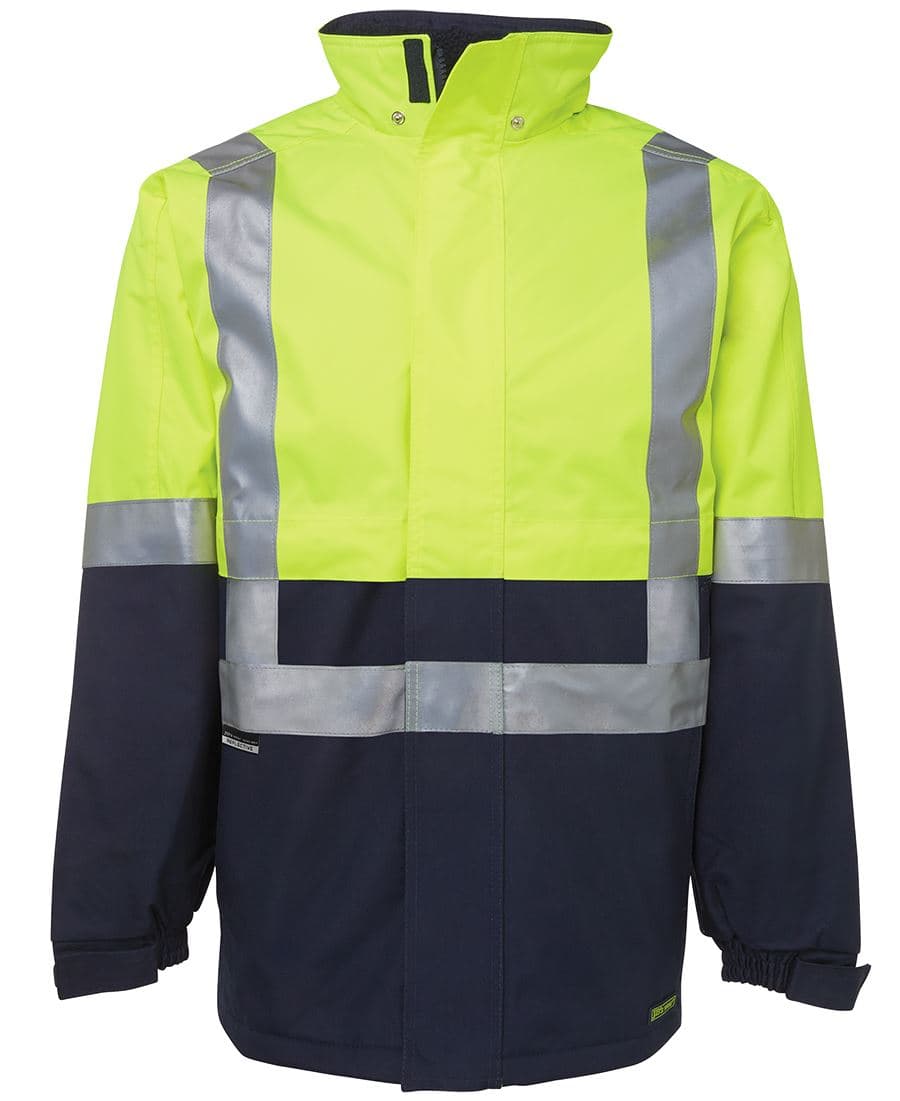 JB's HV A.T. (D+N) JACKET LIME/NAVY-S — Lime/Navy