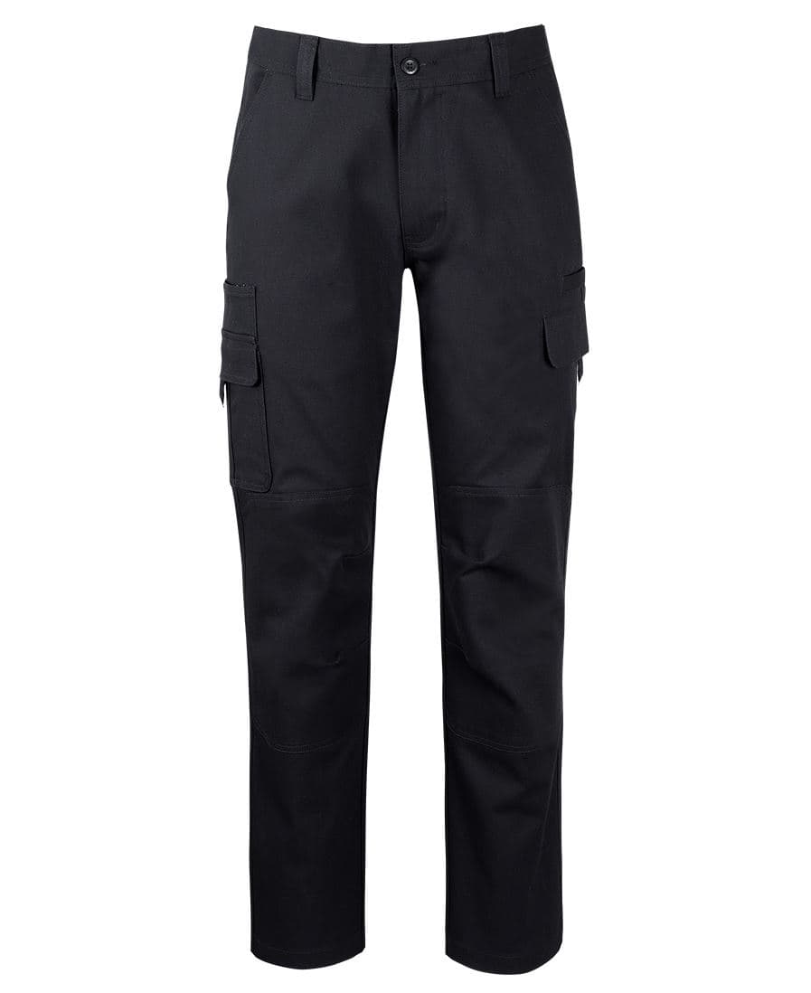 JB's MULTI PKT STRETCH CANVAS PANT — Black