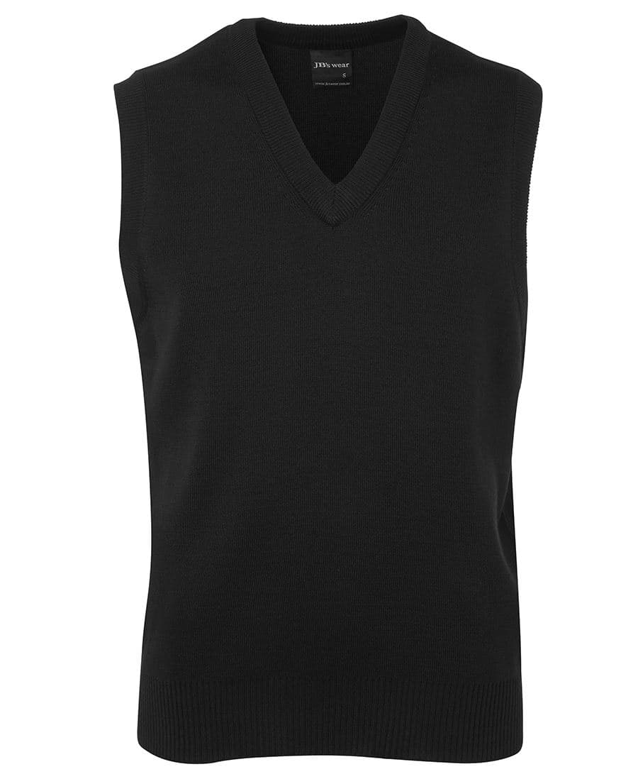 JB's KNITTED VEST — Black