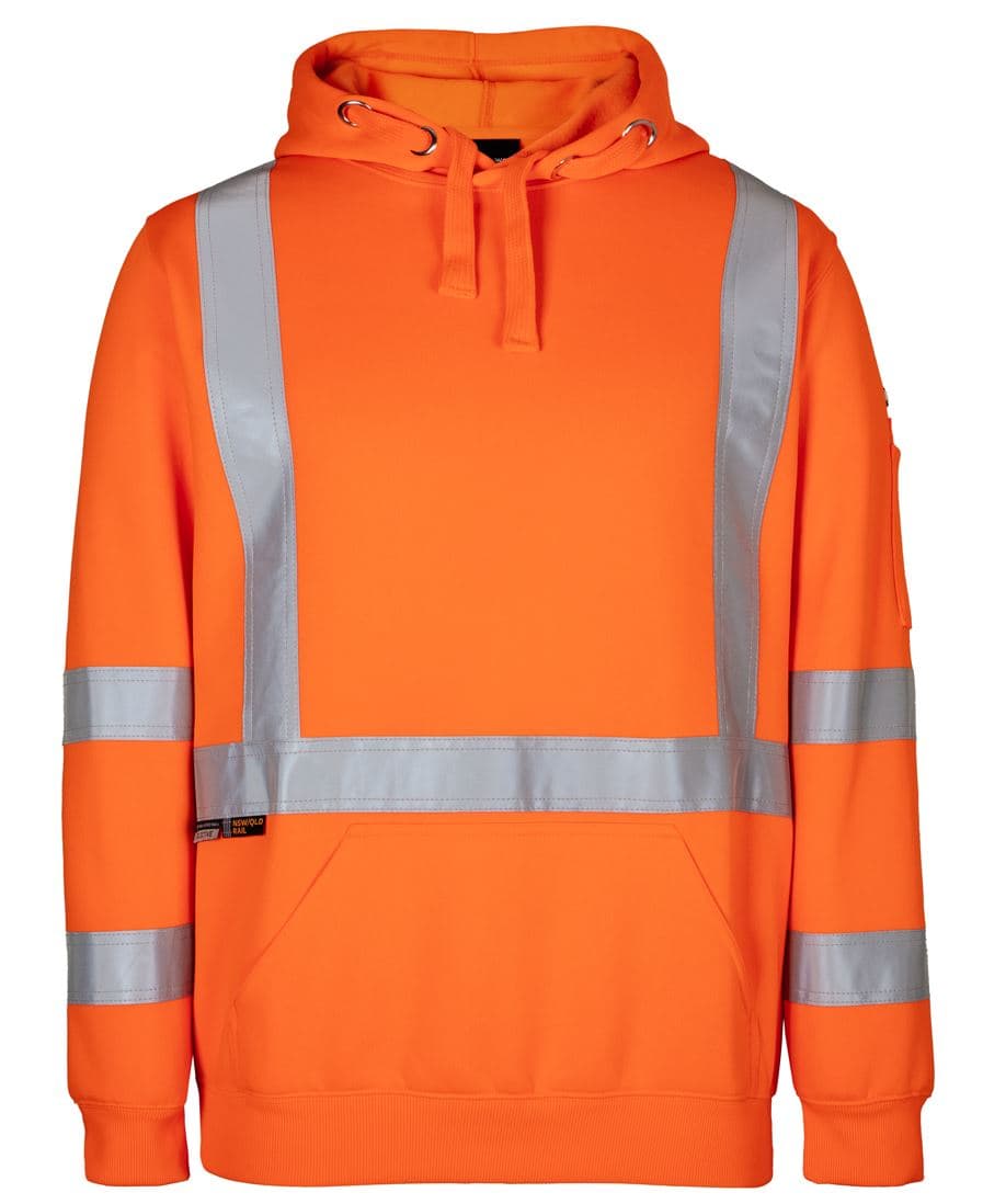 JB's NSW/QLD RAIL (D+N) X-BACK HOODIE — Orange