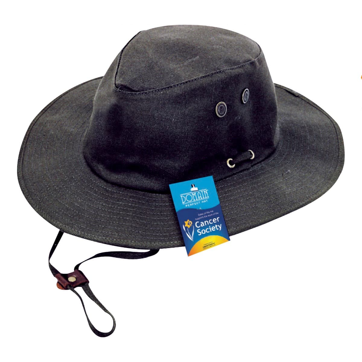 Poly Viscose School Hat — Black