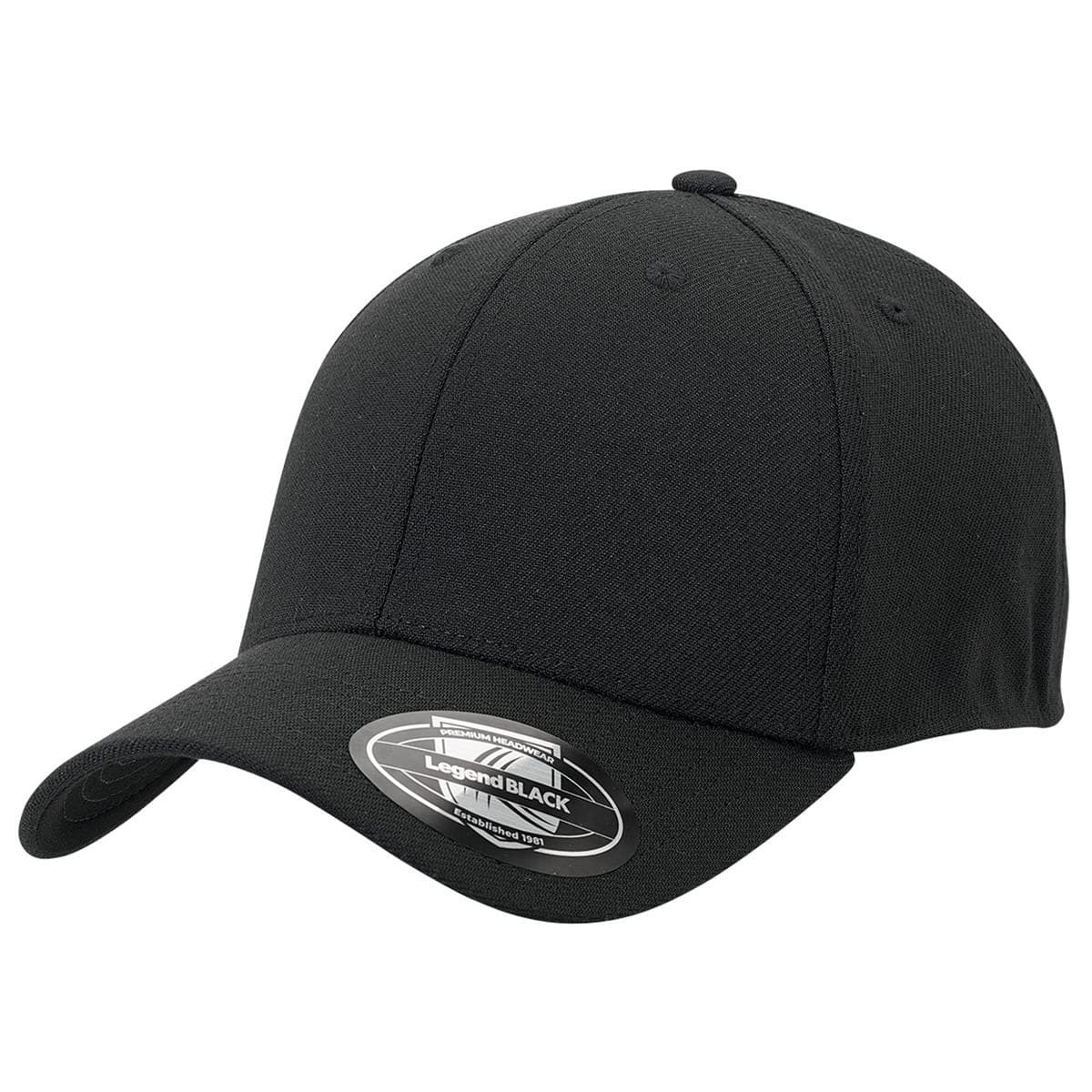YANKEE FITTED CAP — Black