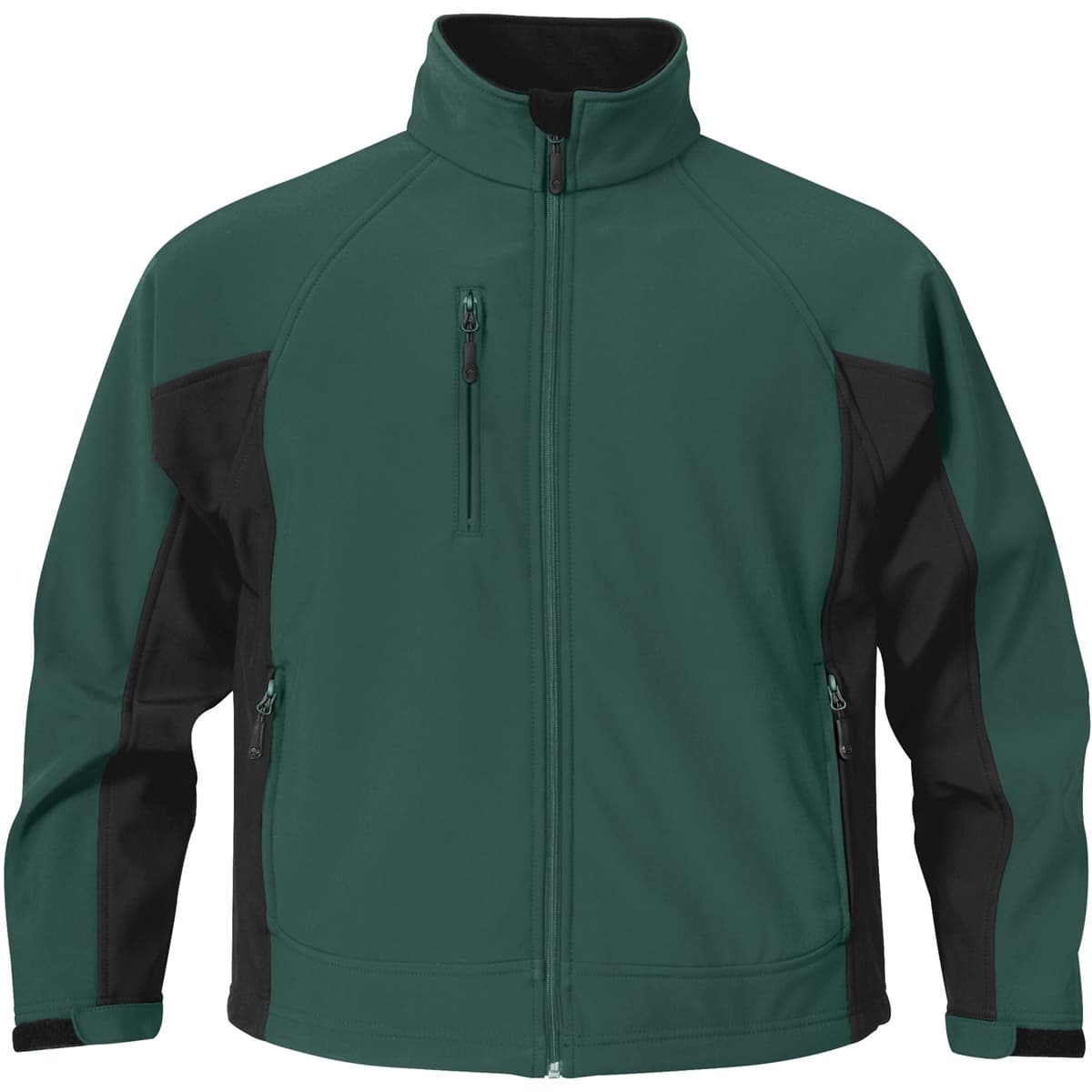 YOUTH'S CREW BONDED SHELL JACKET — Forest,Black