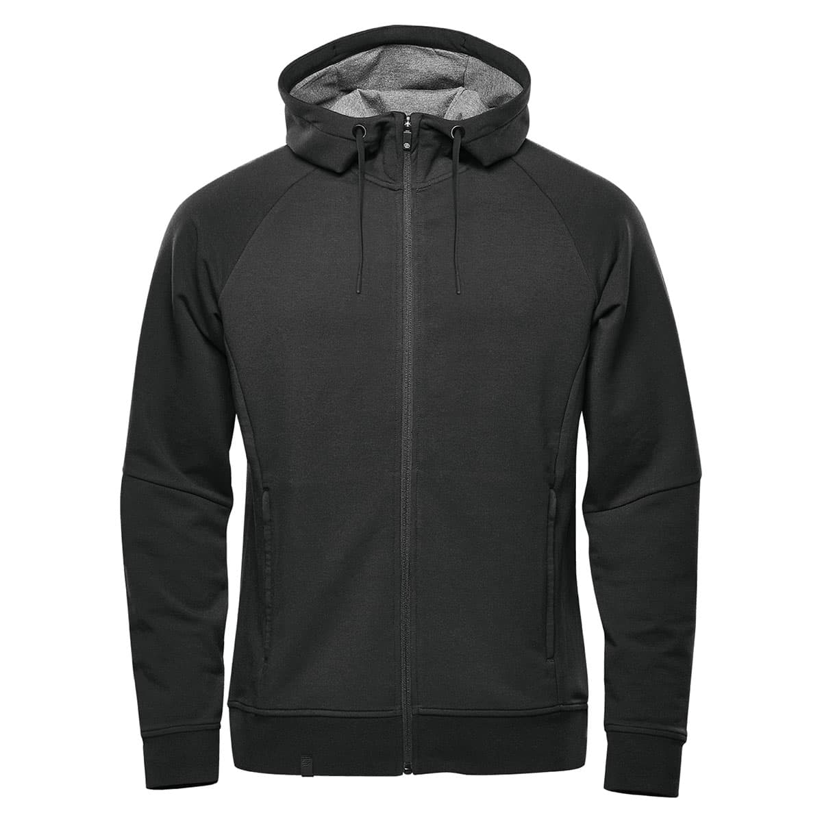 MENS DOCKYARD FULL ZIP HOODY — Black