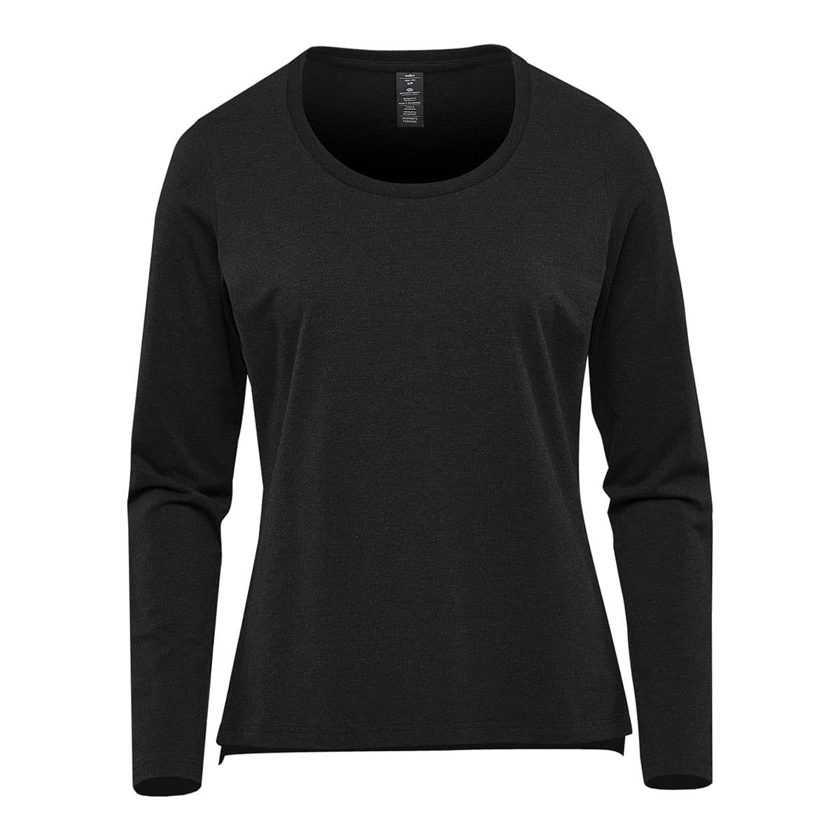 WOMENS MONTEBELLO L/S TEE — Black