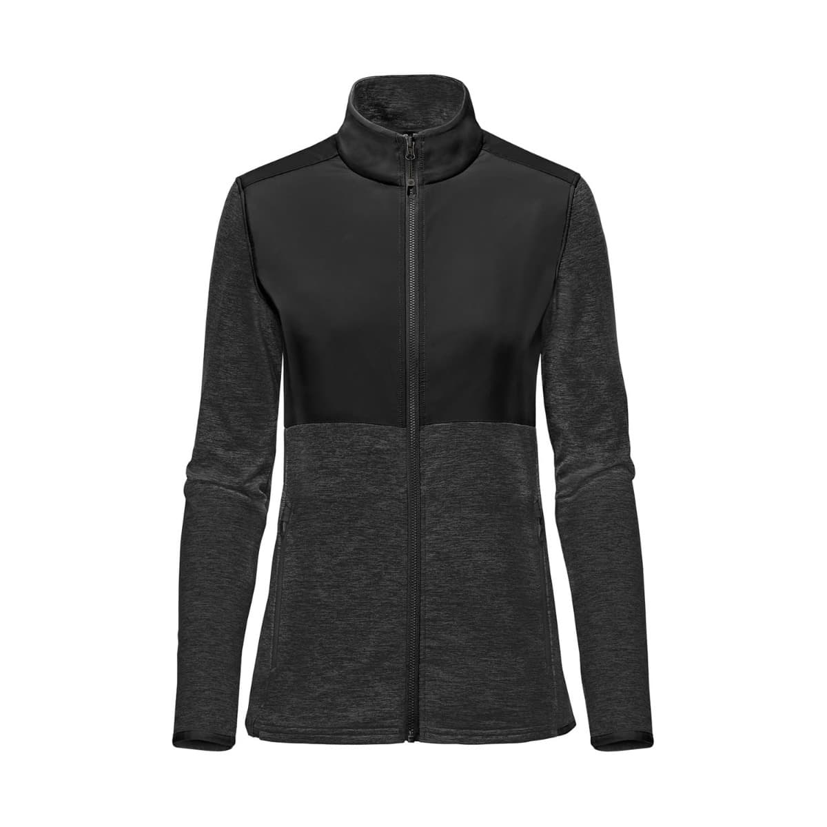 WOMENS CASCADIA HYBRID JACKET — Black