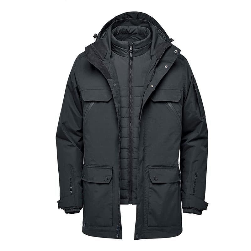 MEN'S FAIRBANKS 5 IN 1 JACKET — Black