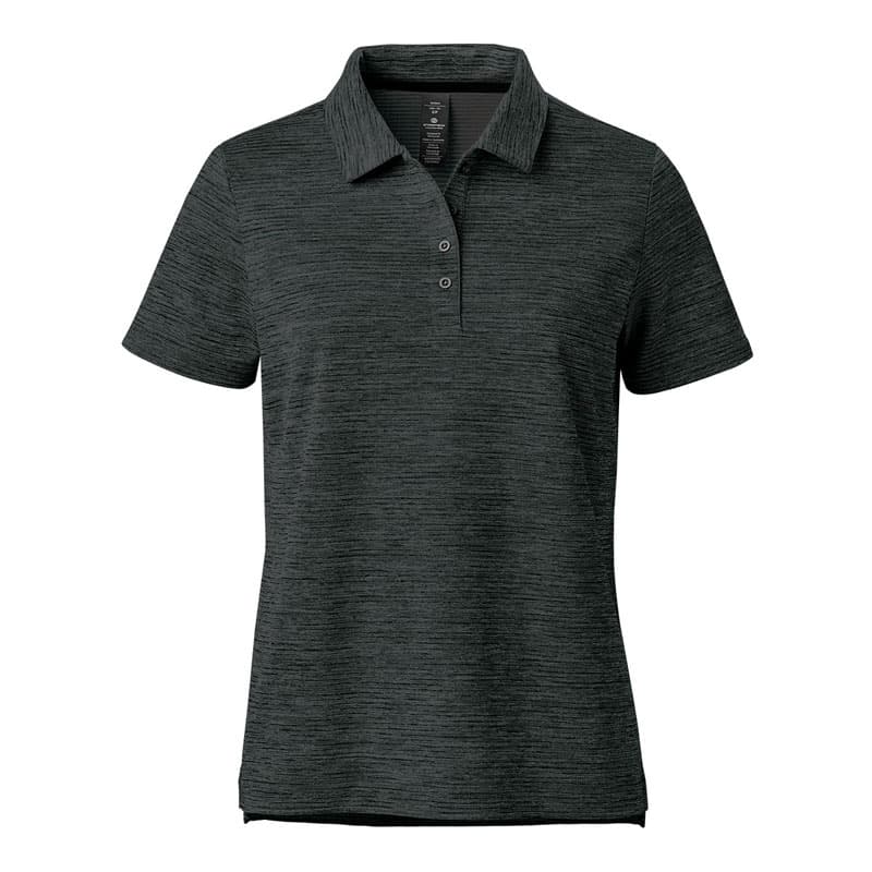 WOMEN'S TORRENTE S/S POLO — Charcoal
