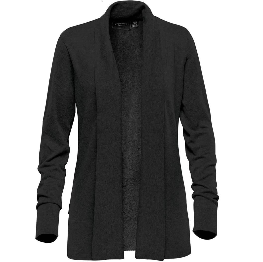 WOMENS SOHO CARDIGAN — Black