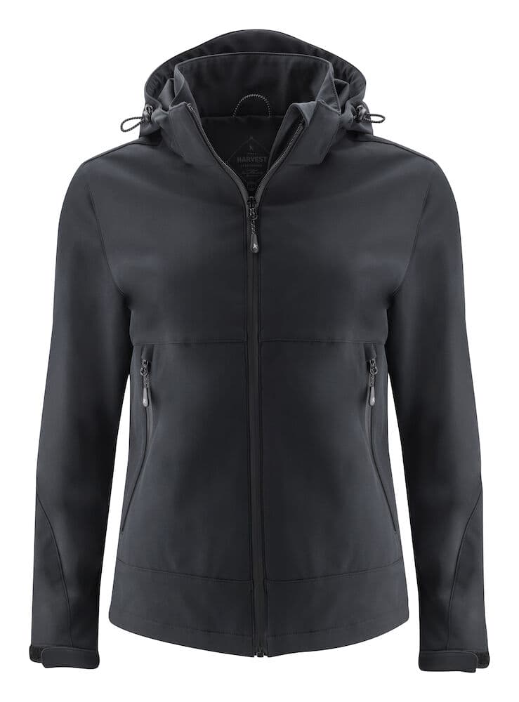 LODGETOWN WOMENS SOFTSHELL — Black