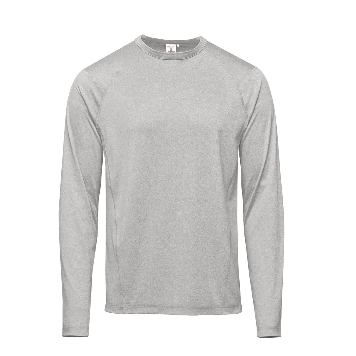 Legend Clothing Mens Volante L/S Tee Ash HEATHER-2XL