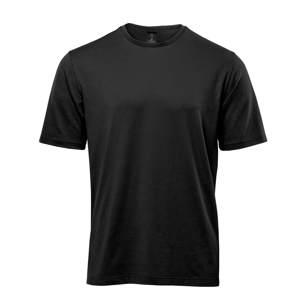 MENS OASIS S/S TEE BLACK-2XL — Black