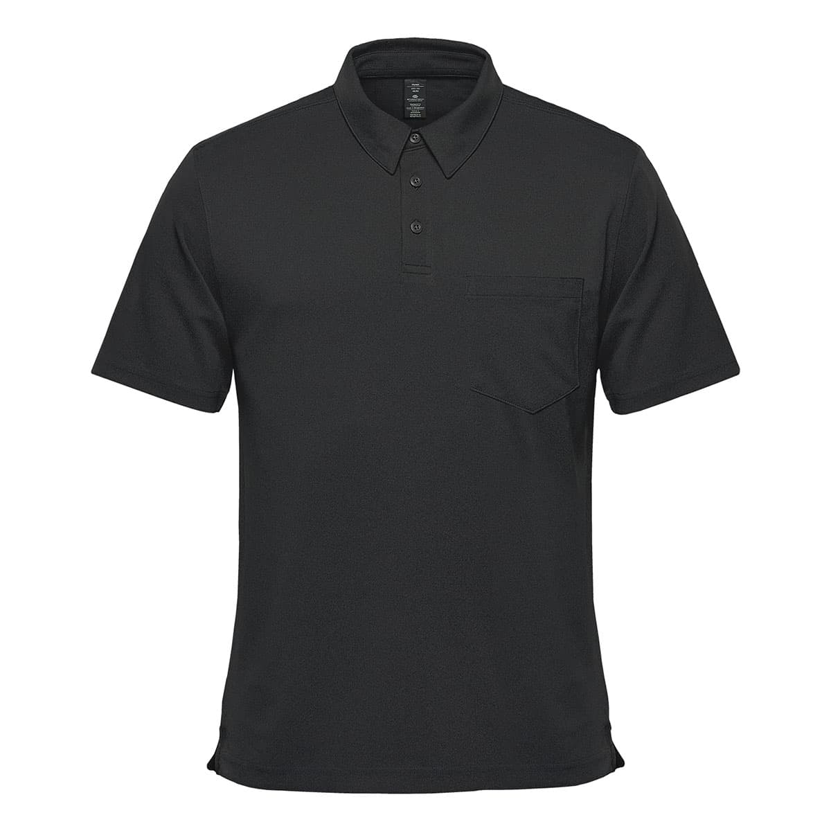 MENS DOCKYARD S/S POLO — Black