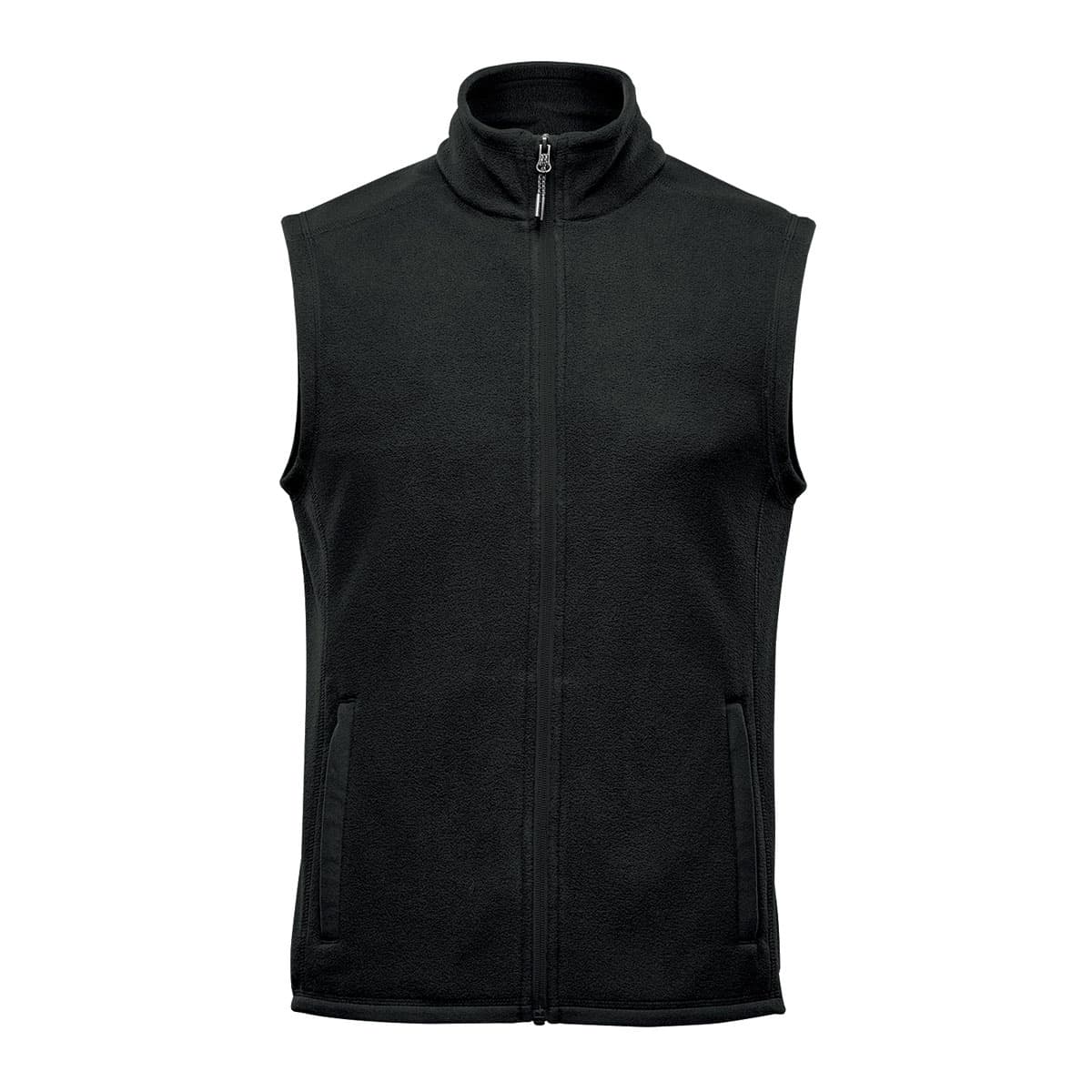 Legend Clothing Mens Montauk Fleece Vest BLACK-2XL